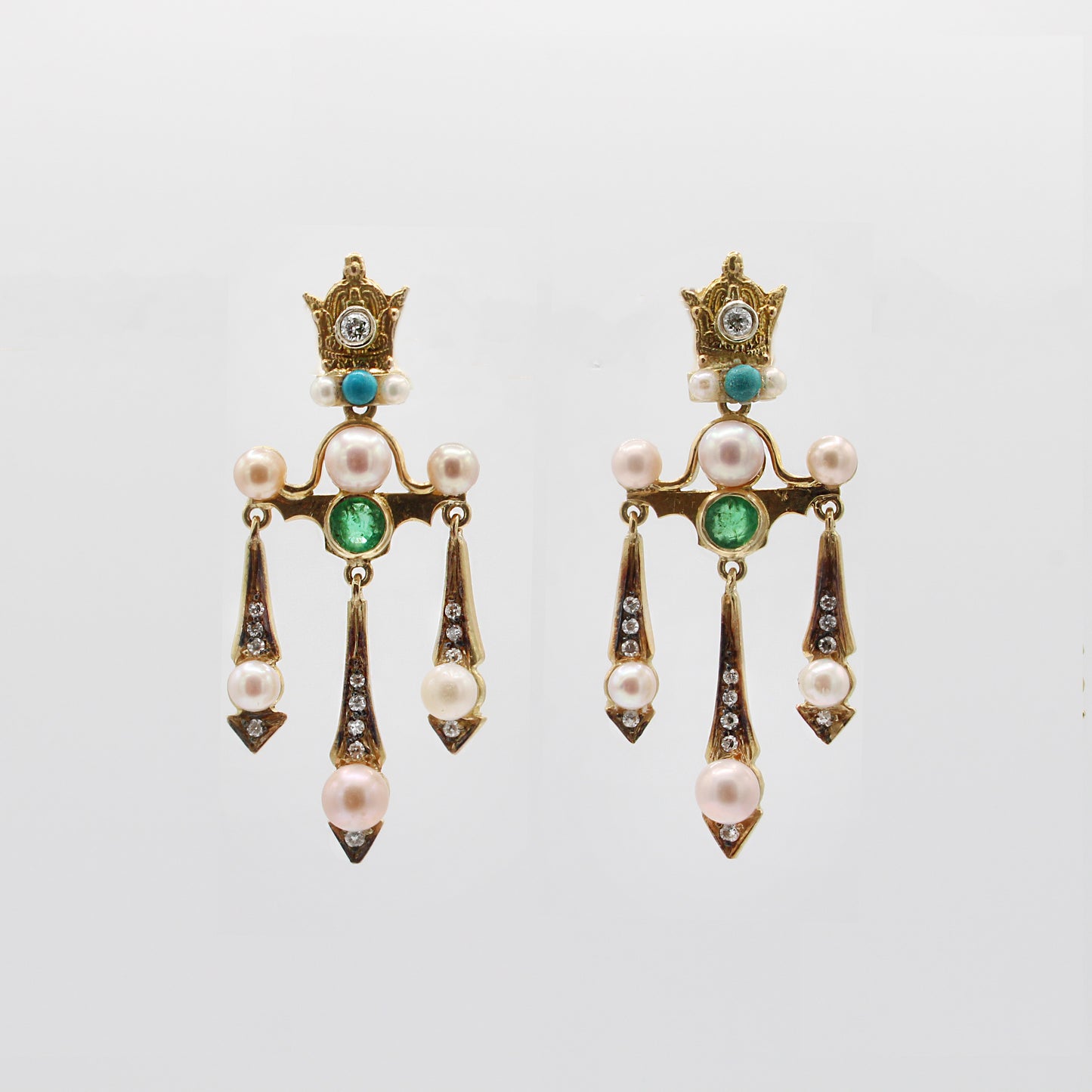 Crown Earring