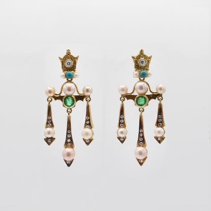 Crown Earring